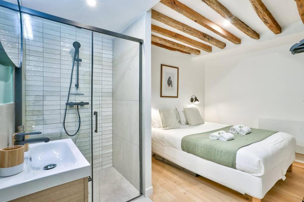 Magnifique Appartement Pour 6 - Montorgueil Paryż Zewnętrze zdjęcie